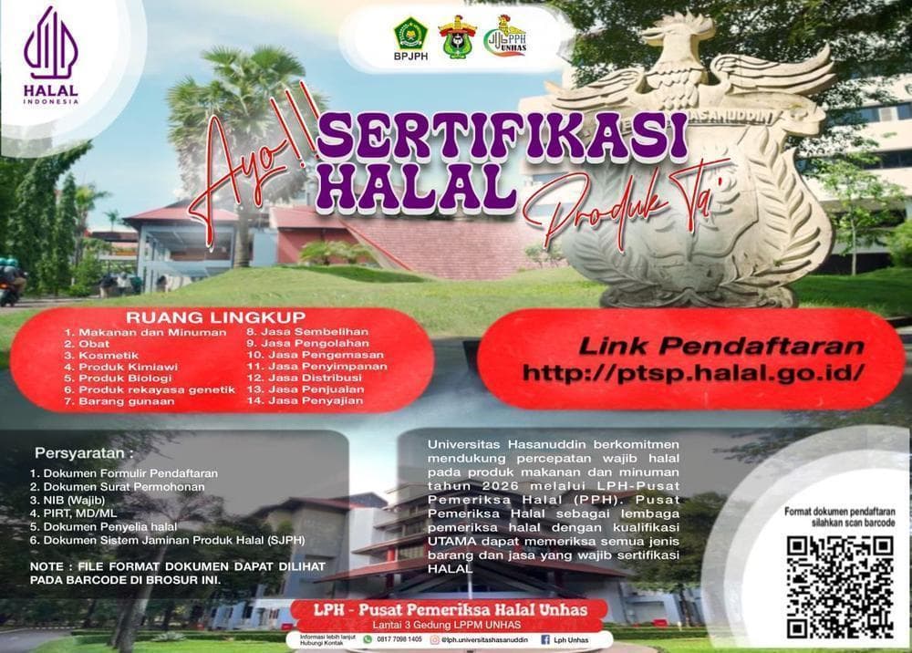 Pusat Pemeriksa Halal Unhas